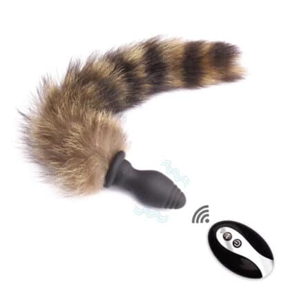 Fox Tail Anal Butt Plug Sex Toy