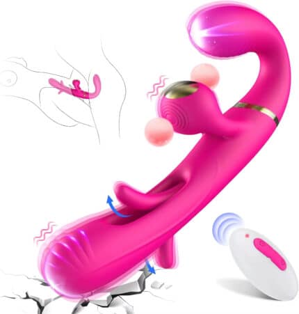 Remote Control G-Spot Vibrator – Clitoral Stimulator with 10 Modes & Soft