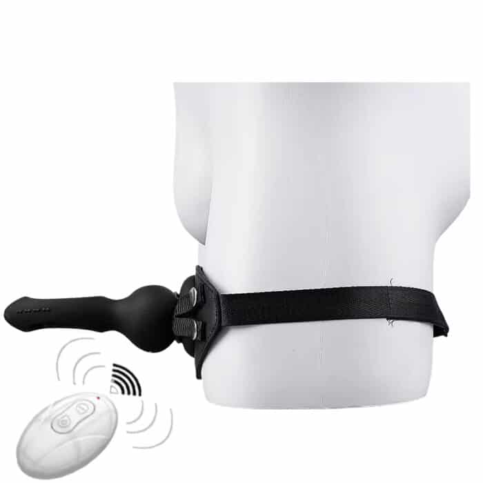 Remote Control Hollow Anal Plug Vibrator