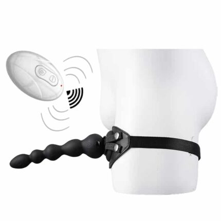 Hollow Anal Plug Vibrator Adult Butt Plug Sex Toys