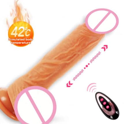 Gigante Realistic Inflatable Jelly Dildos