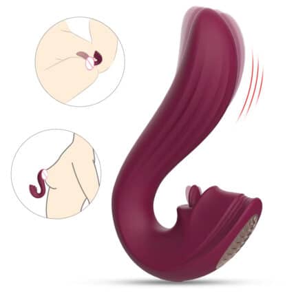 Velvet Kiss Streamlined Licking Vibrator