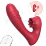 Remote Control Mini Licking Vibrator