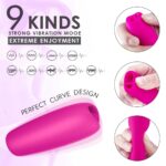 Breast Licking Vibrator 9 Vibration Modes Clitoral & Nipple Sucking Stimulator