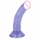 Flexible Liquid Realistic Dildo for Women