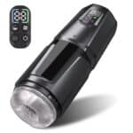 Waterproof 3D Textured Sleeve Male Masturbation Cup