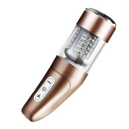 Automatic Telescopic Thrusting Rotating Male Masturbator Cup