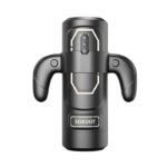 Male Masturbator Cup Double Handle with Telescopic, Vibration, Heating & Suction