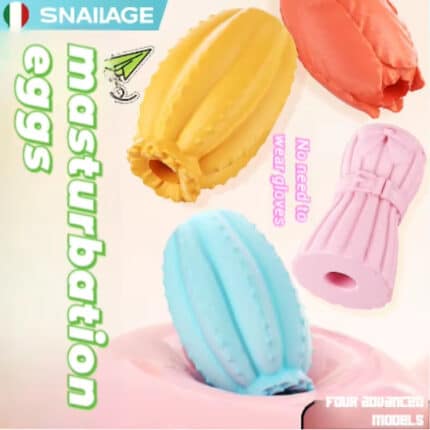 Silicone Realistic Vagina Male Masturbator Eggs – Pocket Pussy Masturbation Cup
