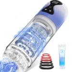 Waterproof Massager Pocket Pussy Stroker Penis Pump Automatic Sucking Rotating Male Masturbator Sex Toys