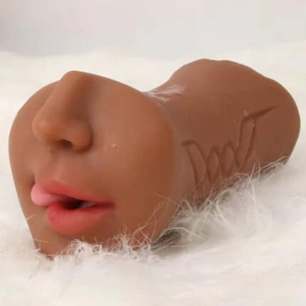 Hot Sale Realistic 3-in-1 Male Masturbator – Mouth & Vagina Pocket Pussy with Suction Cup, Prostate Massager