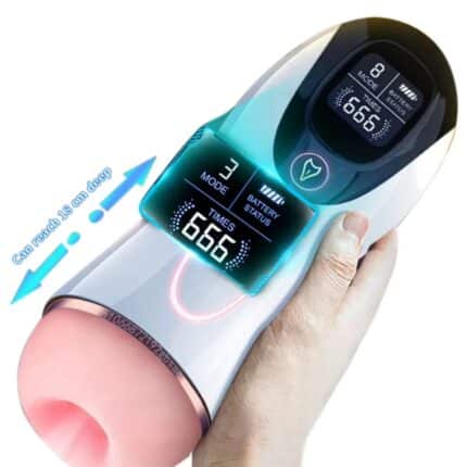 Male Masturbator – Penis Trainer Sucking Vibration