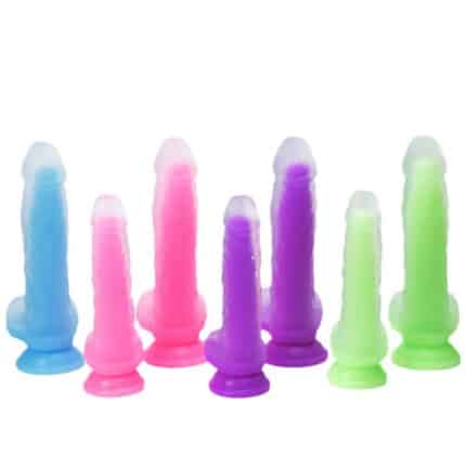 Realistic Manual Crystal Dildo – Soft Flesh