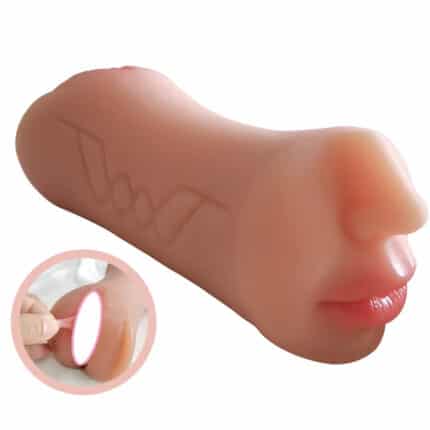 YQ 7.48in TPE Masturbation Cup Pocket Pussy Real Skin Feeling Vagina Adult Sex Toy