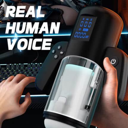 Switch Double-Handle Male Masturbator Cup