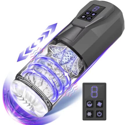 Men Sex Toys Penis Trainer Pocket Pussy Stroker Vibrating