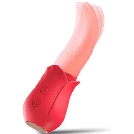 Nipple & Clit Licking G-Spot Mini Tongue Vibrator