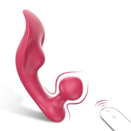 Remote Control Red Love Anal Panty Vibrator
