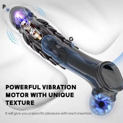 Wolf Tooth Penis Dildo Cover Silicone Lengthening & Thickening Sleeve