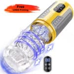 Hands Free Electric Stroker Penis Masturbator Pump