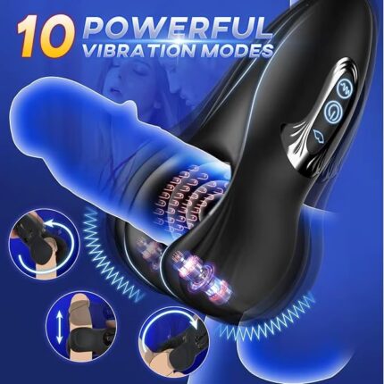 Penis Stroker 360° Training Portable Male Masturbator Stimulator