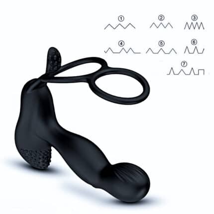 Remote Control Silicone Male Prostate Massager