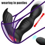 Thrusting Anal Plug Vibrator Remote Control Prostate & Butt Plug Sex Toy