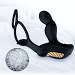 Silicone Anal Plug Vibrator Remote Control Prostate Massager