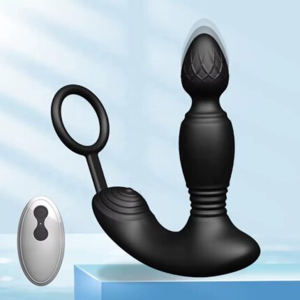 Prostate Massager Anal Plug Remote Control Vibrator