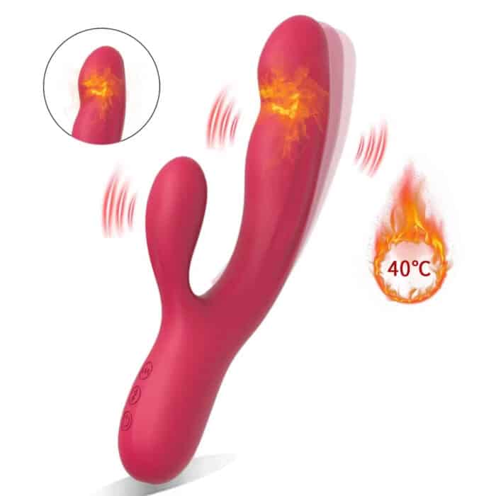 YQ Triple Stimulate G-Spot Rabbit Vibrator Clitoral Sucking Thrusting Slapping Rotating Wireless Sex Toy