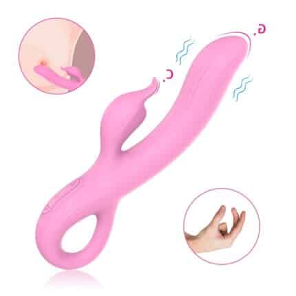 10 Patterns Dual Motor Rabbit Vibrator Rechargeable