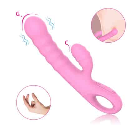 Rabbit Vibrator Sex Toy for Women Rechargeable
