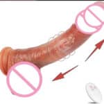 Original Factory Huge Silicone Realistic Dildo Thrusting Vibrator