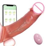 Remote Control Heating Realistic Dildo Vibrator