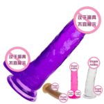 Realistic Jelly Dildo TPE Strap-On with Suction Cup for Women