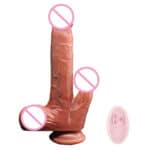 Telescopic Realistic Dildo Vibrator