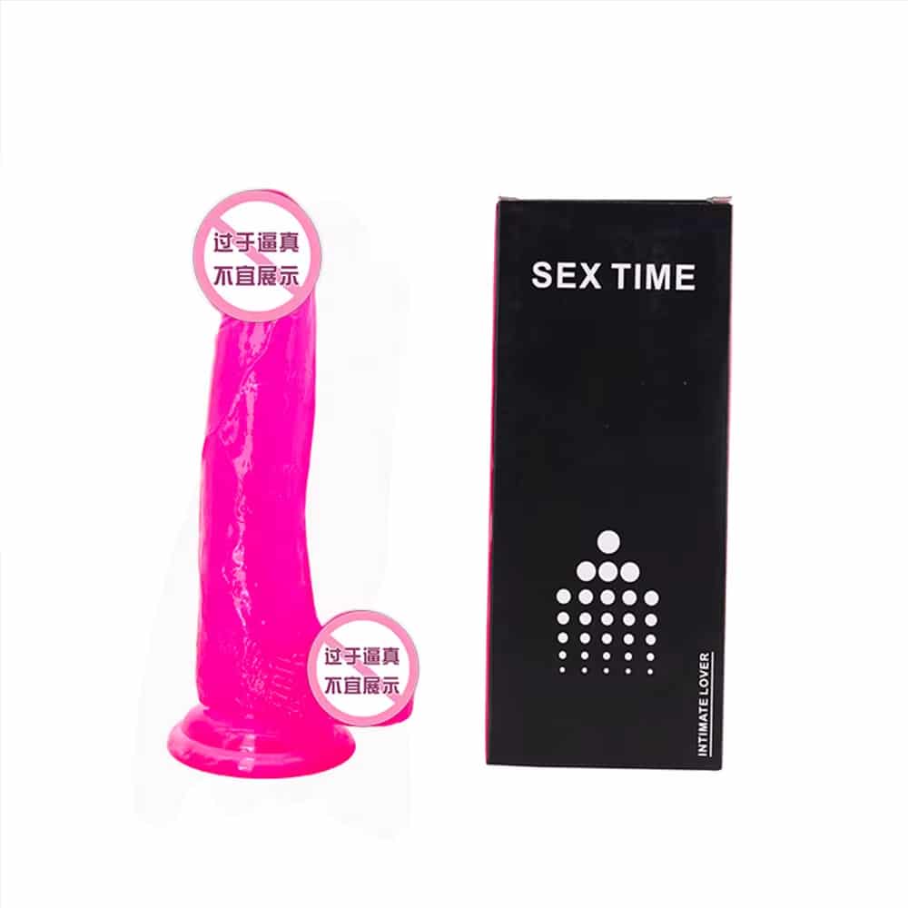 where-to-buy-Realistic-Dildo-from-china-supplier-4-1 TPE Realistic Dildo Strap-On Jelly Penis with Suction Cup for Female Pleasure