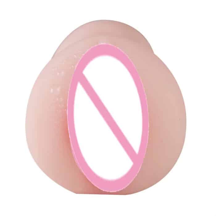 Realistic Male Masturbator Dual-Open Pocket Pussy – Vagina & Oral Sex Toy