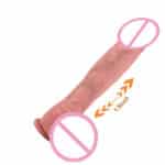 YAQU Medical Grade Silicone Realistic Penis Vibrator