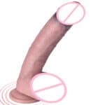 Brown 6.7 Inch Realistic Silicone Dildo