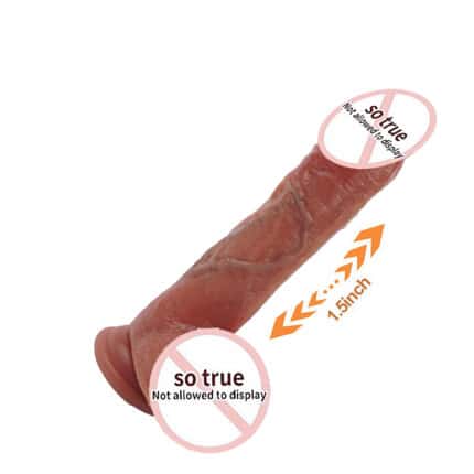 YAQU Realistic Silicone Dildo