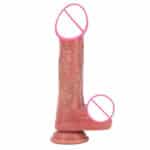 Best-Selling Realistic Telescopic Heating Dildo – Automatic