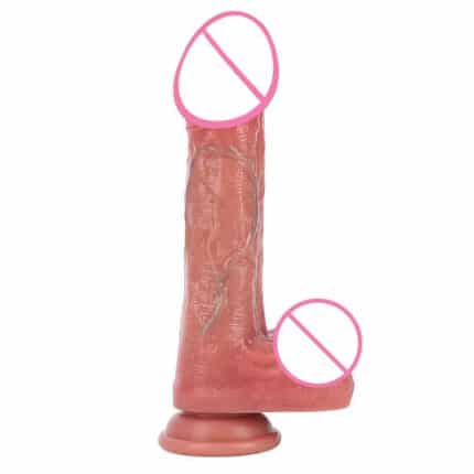 Best-Selling Realistic Telescopic Heating Dildo – Automatic