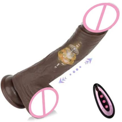 Silicone Realistic Vibrating Dildo