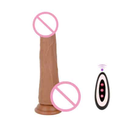 Silicone Remote Control Realistic Vibrator Dildo