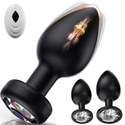 Remote Control Anal Toy Anal Plug Silicone Vibrating
