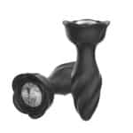 Diamond Rose Anal Plug Vibrator