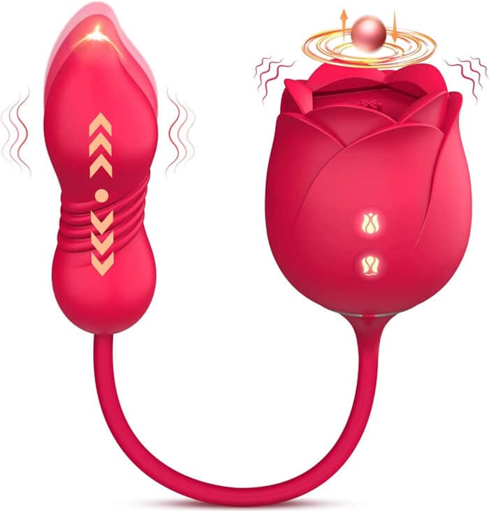 Wireless Rose Sucking Vibrator