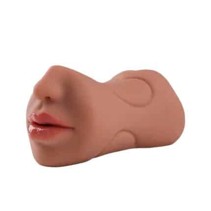Double-Ended 19cm TPE Penis Masturbator Vagina Pussy Male Sex Toy Masturbation Cup