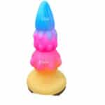Shaped Anal Plug Giant Liquid Silicone Anal Toy